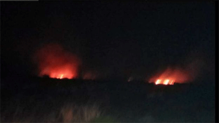 Un avión militar estadounidense se estrella en Arizona